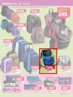 Pick N Pay : Save On Back To School Gear (6 Jan - 2 Feb 2014), page 17