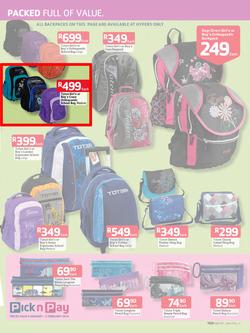 Pick N Pay : Save On Back To School Gear (6 Jan - 2 Feb 2014), page 17