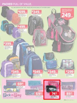 Pick N Pay : Save On Back To School Gear (6 Jan - 2 Feb 2014), page 17