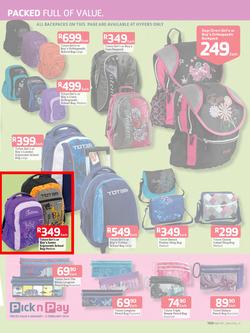 Pick N Pay : Save On Back To School Gear (6 Jan - 2 Feb 2014), page 17