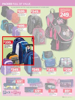 Pick N Pay : Save On Back To School Gear (6 Jan - 2 Feb 2014), page 17