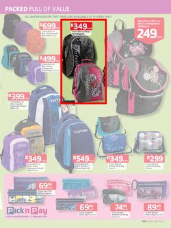 Pick N Pay : Save On Back To School Gear (6 Jan - 2 Feb 2014), page 17