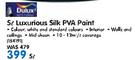 Dulux 5L Luxurious Silk PVA Paint