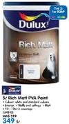 Dulux 5L Rich Matt PVA Paint