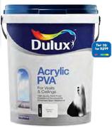 Dulux 20L Acrylic PVA Paint