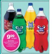 Sparletta Sparberry/Creme Soda/Pine Nut/Iron Brew Koeldrank Verskeidenheid-2ltr Elk