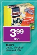 Moir's Jellie Verskeidenheid-80g Elk