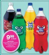 Sparletta Sparberry/Creme Soda/Pine Nut/Iron Brew Koeldrank Verskeidenheid-2L Elk