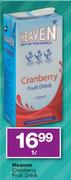 Heaven Cranberry Fruit Drink-1L
