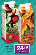 Liqui-Fruit 100% Fruit Juice Blend Assorted-2L Each