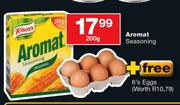 Aromat Seasoning 200g+Free 6's Eggs