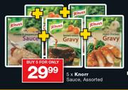 Knorr Sauce Assorted-5's