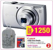 Canon A2600 Silver Bundle