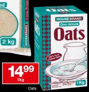 House Brand Oats-1kg