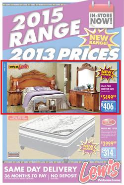 Lewis : 2015 Range (16 Jun -20 Jul 2014), page 1