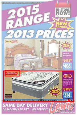 Lewis : 2015 Range (16 Jun -20 Jul 2014), page 1