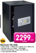 Yale Electronic File Safe