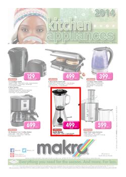 Makro : Kitchen Appliances (23 Jun - 6 Jul 2014), page 1