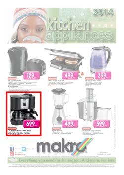 Makro : Kitchen Appliances (23 Jun - 6 Jul 2014), page 1