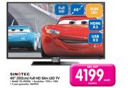 Sinotec 40" (102cm) Full HD Slim LED TV STL-40SE46