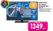 Sinotec 19" (48cm) HD Ready Slim LED TV STLED-19KC72/HD12