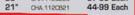 Champion Wiper Blades 21"-Each