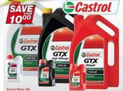 Castrol GTX High Mileage 20W-50 Motor Oil-500ml Each