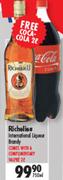 Richelieu International Liqueur Brandy 750ml+ Free Coca-Cola 2L