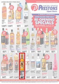 Prestons Liquor Linton Grange (25 Jun - 30 Jun 2014), page 1