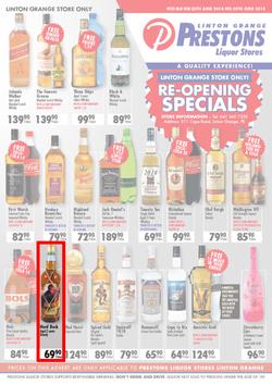 Prestons Liquor Linton Grange (25 Jun - 30 Jun 2014), page 1