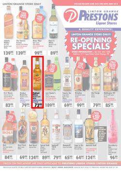 Prestons Liquor Linton Grange (25 Jun - 30 Jun 2014), page 1