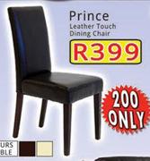 Prince Leather Touch Dining Chair