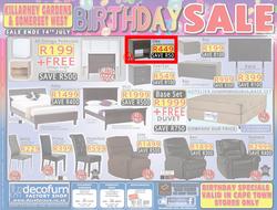 Decofurn Cape Town : Birthday Sale (Valid until 14 Jul 2014)2, page 1