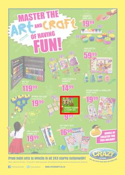 The Crazy Store : Arts & Crafts (30 Jun -13 Jul 2014), page 1