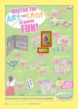 The Crazy Store : Arts & Crafts (30 Jun -13 Jul 2014), page 1