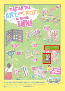 The Crazy Store : Arts & Crafts (30 Jun -13 Jul 2014), page 1