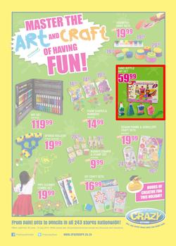 The Crazy Store : Arts & Crafts (30 Jun -13 Jul 2014), page 1