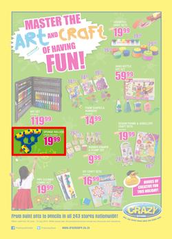 The Crazy Store : Arts & Crafts (30 Jun -13 Jul 2014), page 1