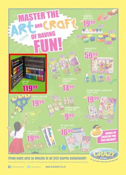 The Crazy Store : Arts & Crafts (30 Jun -13 Jul 2014), page 1