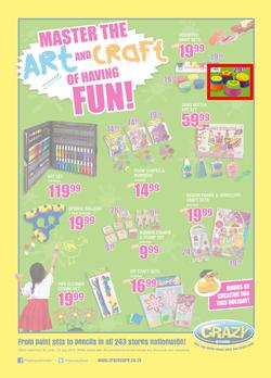 The Crazy Store : Arts & Crafts (30 Jun -13 Jul 2014), page 1