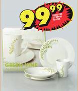 Green Vine Eetservies-16 Stuk