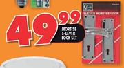 Mortise 5 Lever Lock Set