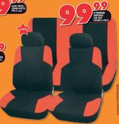 Q Premium 6 Piece Santiago Car Seat Covers