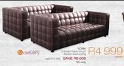 York 3 Division Fabric Couch-Each