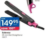 Safeway 25mm Hair Straightener(HS619)-Each