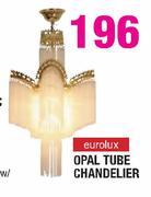 Eurolux Opal Tube Chandelier
