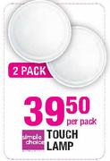 Simple Choice Touch Lamp-Per 2 Pack