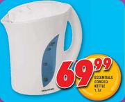Essentials 1.7L Corded Kettle