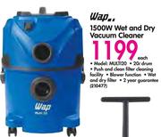 Wap 1500W Wet And Dry Vacuum Cleaner MULTI20