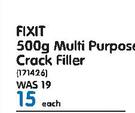 Fixit 500g Multi Purpose Crack Filler